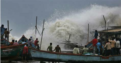 Potential Cyclone Maha All Set To Batter India Fourth Cyclone In