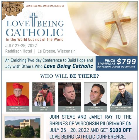 Our 1st Annual Love Being Catholic Conference With Special Speakers