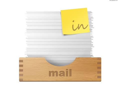 Inbox And Outbox Icons Psd Psdgraphics
