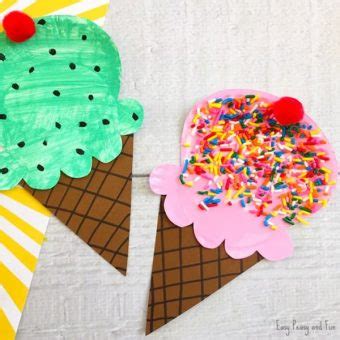 20 Cool and Creative Ice Cream Crafts for Kids