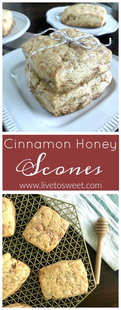 Cinnamon Honey Scones With A Lovely Flavor And Texture And Never Ever