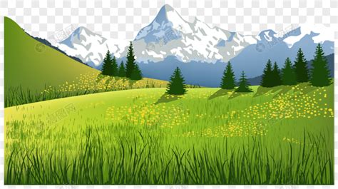 Vector Paisaje Campo Ilustración Imagen Descargarprf Gráficos