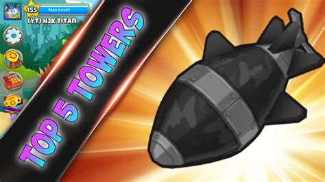Bloons Td 6 Top 5 Towers For Ddt Bloons Youtube