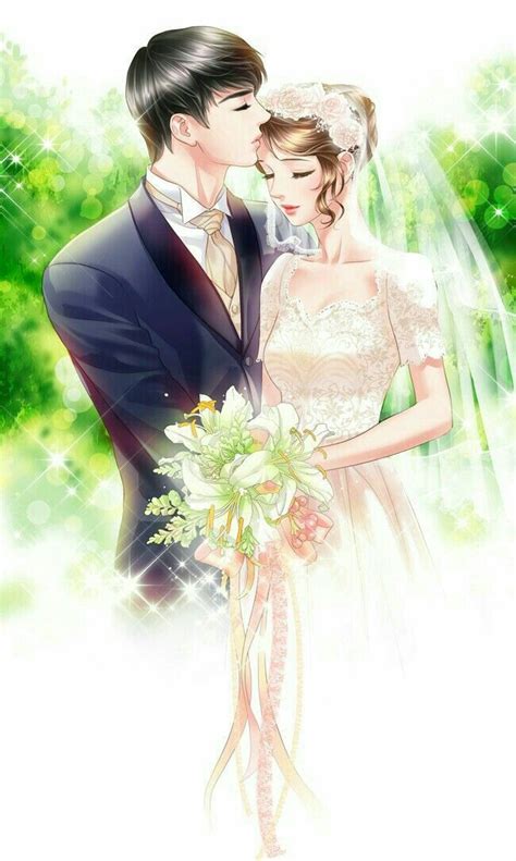 Anime Couples Wedding Anime Wallpaper Hd