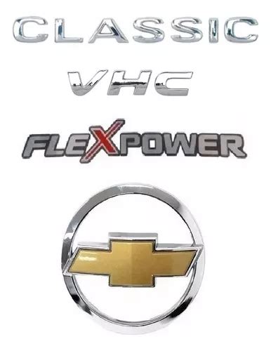 Letreiro Mala Classic Vhc Flexpower Logo Gm Corsa