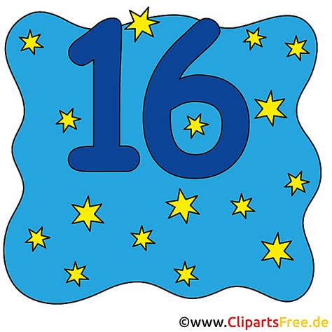 16 Numbers Stock Images