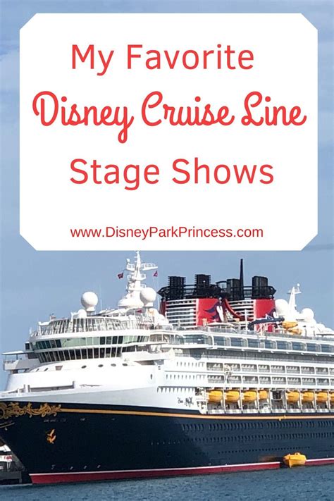 Not Only Does Disney Cruise Line Have Stage Shows You Will Not Be Able