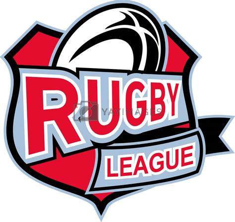 Royalty Free Image Rugby League Ball Shield By Patrimonio