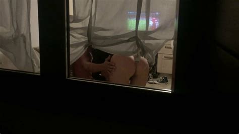 Spying On My Neighbor Couple Having Sex Through Window Area Porn