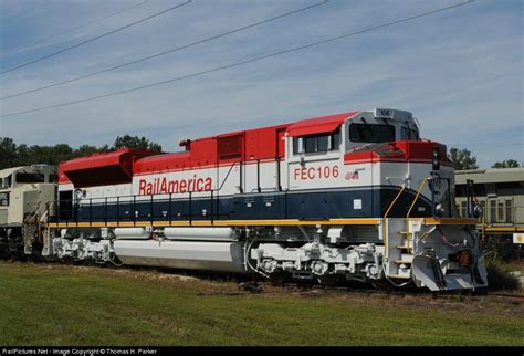 Railpicturesnet Photo Fec 106 Florida East Coast Railroad Fec Emd