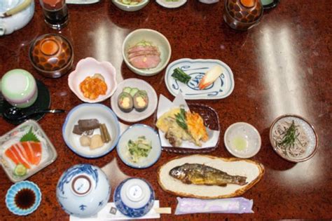 Traditional Japanese Dinner At Tajimaya Minshuku Picture Of Tajimaya