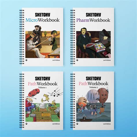 Sketchy Medical Workbook Bundle 2nd Edition Sketchy Store