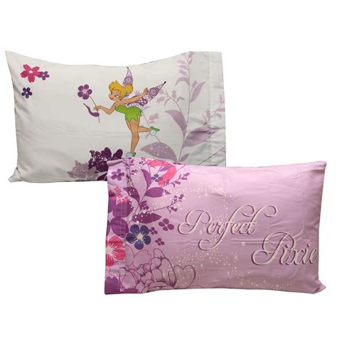 Disney bedding tinkerbell tink watercolor comforter sets kids von tinker bell bed sets bild. Tinkerbell Pillowcase Set 2pc Powder Purple Bed ...