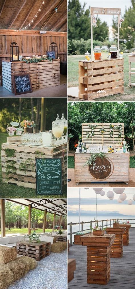 20 Rustic Country Wooden Pallets Wedding Decoration Ideas Page 2 Of 2