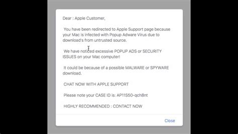 How To Remove You Have Been Redirected To Apple Support Page Pop Up