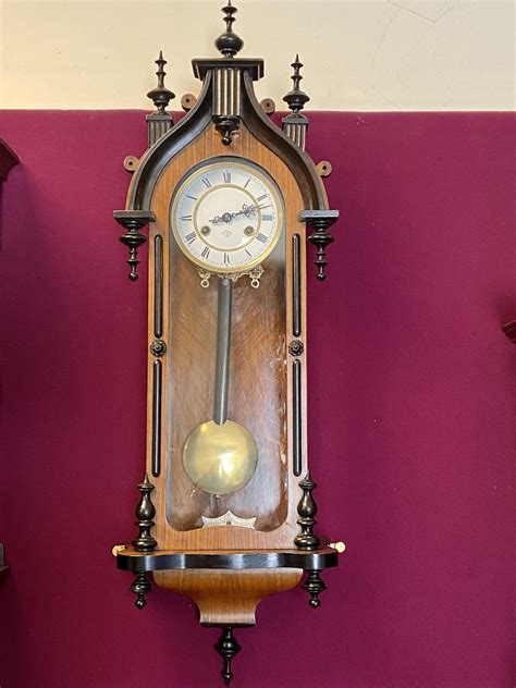 Pretty 8 Day Gothic Revival Wall Clock Wall Clocks Hemswell Antique Centres