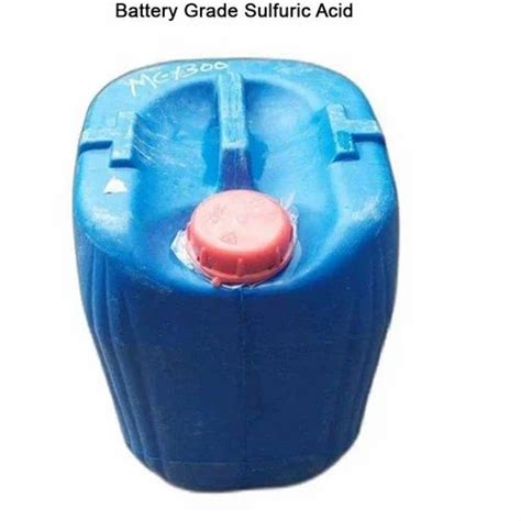 Battery Grade Sulphuric Acid At Best Price In Sas Nagar By Manoj