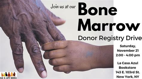 Help Save A Life At Our Bone Marrow Registry Drive In Nyc Lee And Low Blog