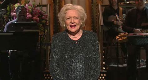 Betty White Is Golden On Saturday Night Live Gothamist