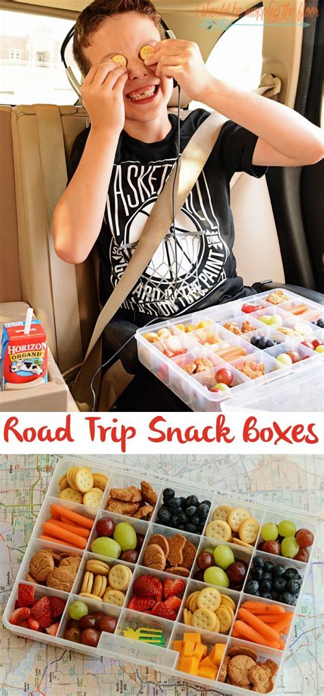 Road Trip Snack Boxes Road Trip Snacks Kids Meals Campfire Treats