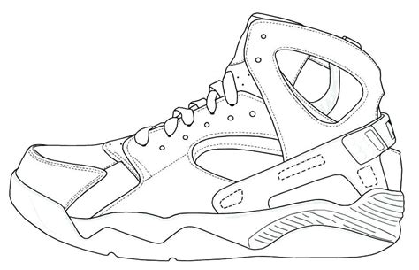 Nike air command force basketball shoes coloring pages. Michael Jordan Coloring Pages at GetColorings.com | Free ...