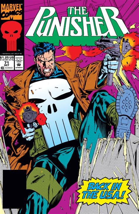Frank Castle 70 Comic Book The Punisher Marvel