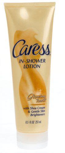 Caress In Shower Lotion Glowing Touch With Shea Cream And Gentle Skin