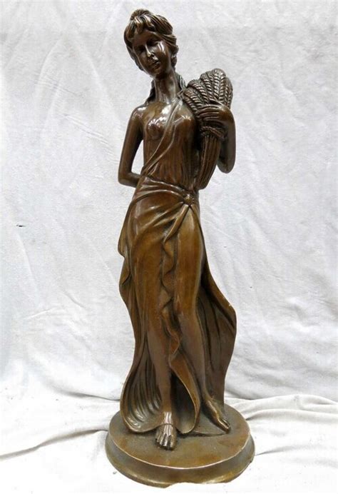 China Brass Copper Carved Beautiful Sculpture Belle Sexy Beauty Statue Statue Sexy Statue