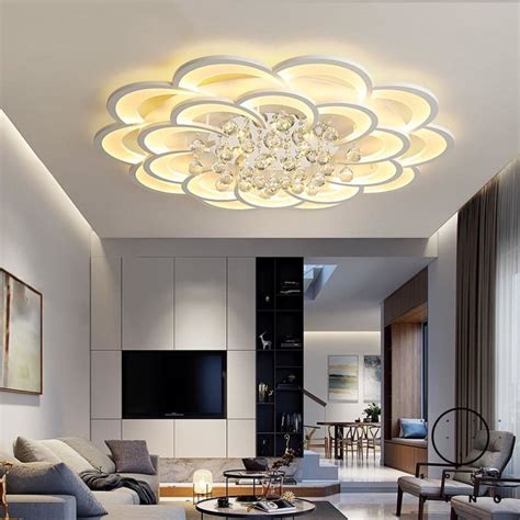 Superior Acrylic Led Modern Ceiling Chandelier My Aashis