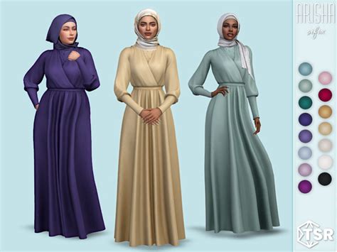 The Sims Resource Arisha Dress