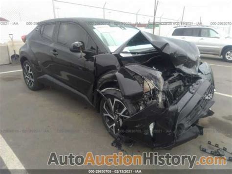 Wrecked Toyota C Hr Salvage Auction History Copart And Iaai Wrecked