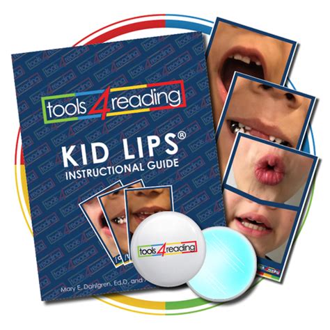 Kid Lips® Cards Instructional Guide And Mirrors Combo Tools4reading