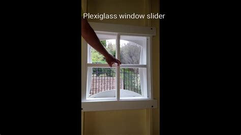 Our Plexiglass Window Sliders Youtube