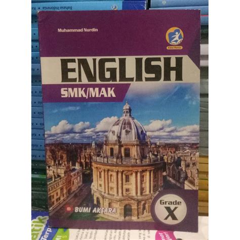 Jual Buku Sekolah English Bahasa Inggris Smkmak Kelas X Kurikulum 2013