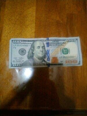 100 dollar bill with star. 2009A $100 STAR NOTE~Semi RARE!!~$100 DOLLAR Bill ...