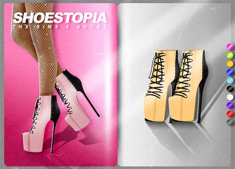 Shoestopia — Dancing Boots Shoestopia Shoes For The Sims 4
