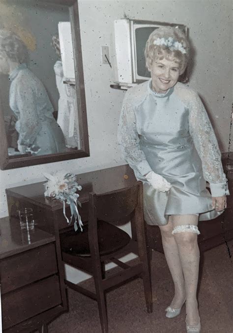 My Great Aunt Lillian On Her 8th Marriage 6 Husbands Died 1 Divorce 1963 R Oldschoolcool