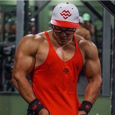 New Gyms Tank Tops Mens Bodybuilding Clothes Fitness Men Singlet