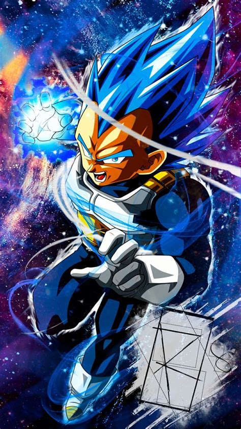 Vegeta Ssj Blue Full Power Universe 7 Dragon Ball Anime Dragon