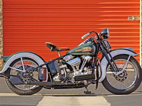 1936 Harley Davidson El Knucklehead Hershey 2012 Rm Sothebys