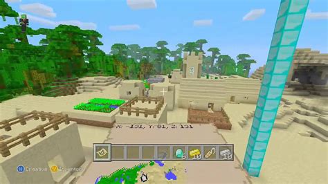 Minecraft Xbox 360 Tu19 Seeds Diamonds 2 Villages 2 Dungeons