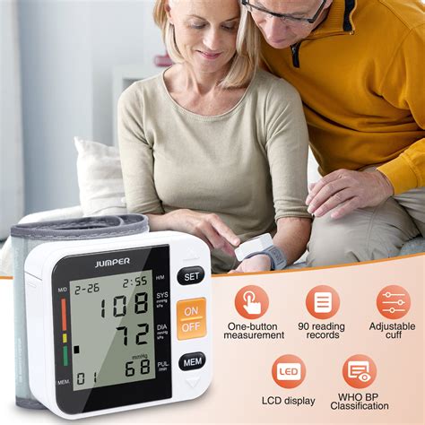 Jumper Blood Pressure Monitor Automatic Blood Pressure Cuff For Upper