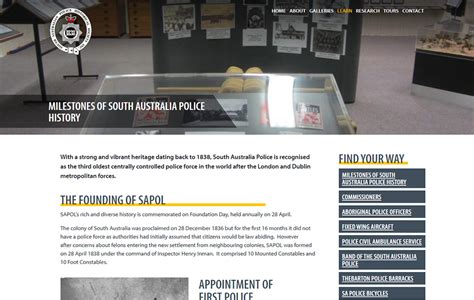 Sa Police Historical Society Digital Barn