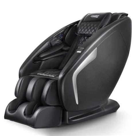 4d Electric Shiatsu Massage Chair Full Body Black