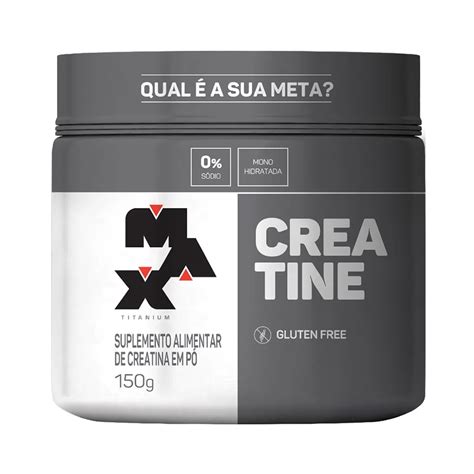 Creatina Monohidratada Max Titanium 150g Vegashop