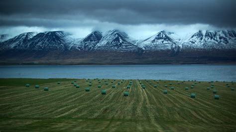 Landscape In Iceland With Mountains And Fjords Image Free Stock Photo