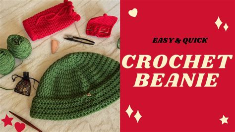 How To Crochet Beanie Beginner Friendly Youtube