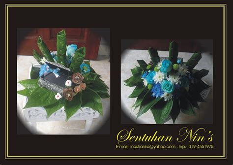 Aku mengenakan tema biru turquoise dan purple. Sentuhan Nin's - Gubahan Hantaran Perkahwinan dan ...