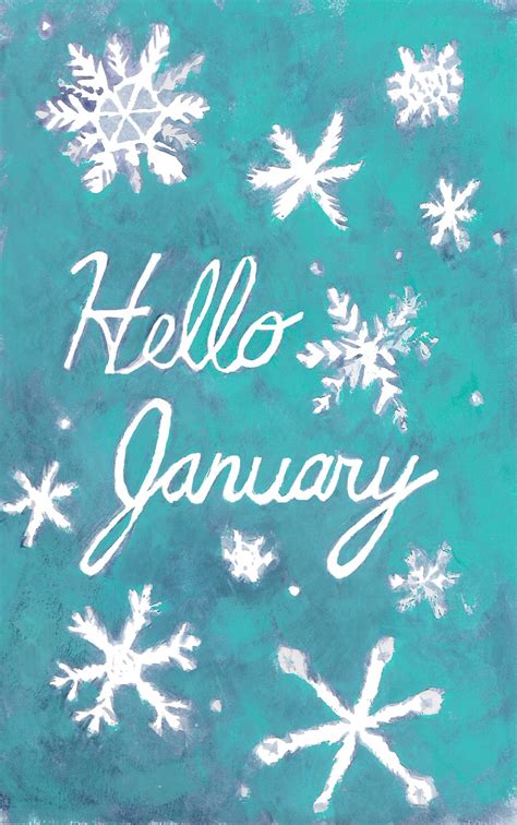 Heather Powers Art Hello January Wallpapers