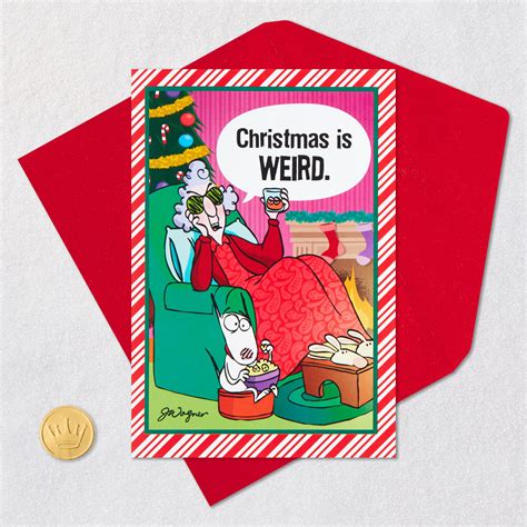 Maxine Christmas Is Weird Funny Christmas Card Greeting Cards Hallmark